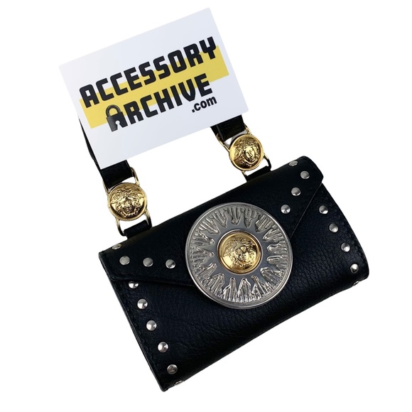 VERSACE *Rare* Leather Waist Bag - Picture 3 of 10